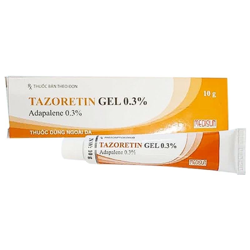 TAZO-RETIN VÀ TAZO C 15G- GEL CHẤM MỤN(BẢN THAY THẾ CHO KLEN MS &amp; C)