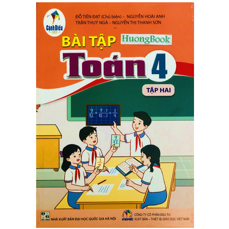 Sách - Bài tập toán 4 - tập 2 ( cánh diều )