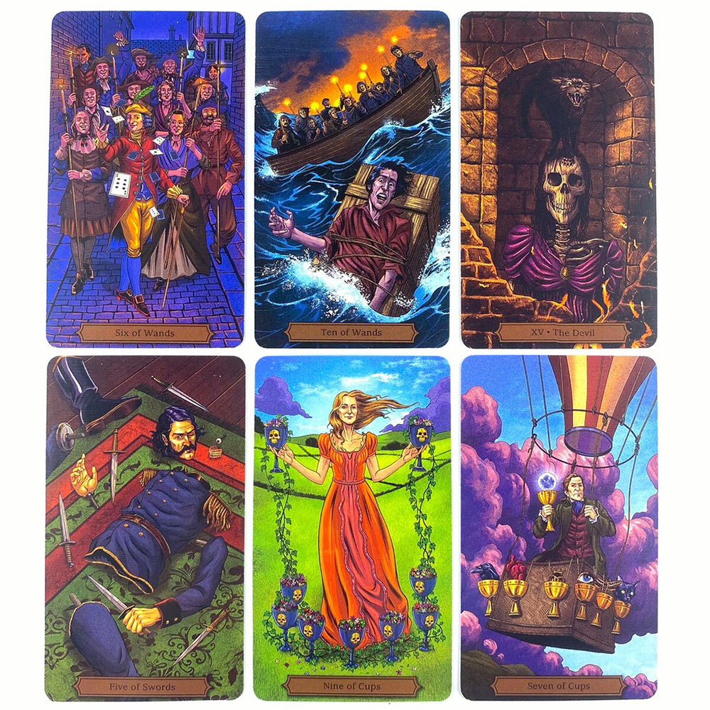 Bộ Bài Edgar Allan Poe Tarot 78 Lá Bài