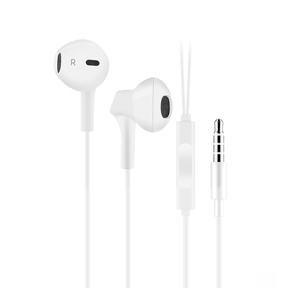 Tai Nghe Aw100 Có Dây Giắc Cắm 3.5mm Có Mic Điều Khiển Âm Lượng Cho Điện Thoại Thông Minh MP3