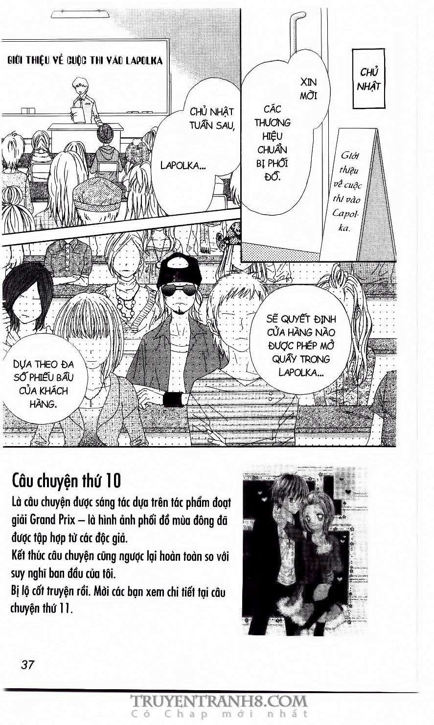 tiệm thời trang, love cotton chapter 14 6