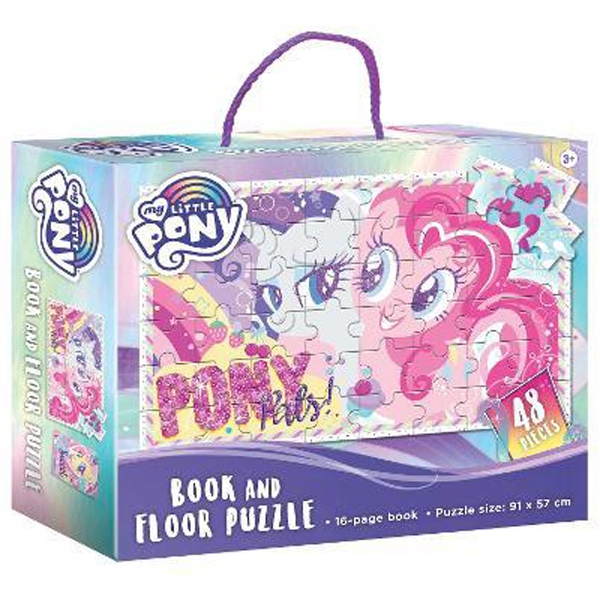 My Little Pony - Book And Floor Puzzle