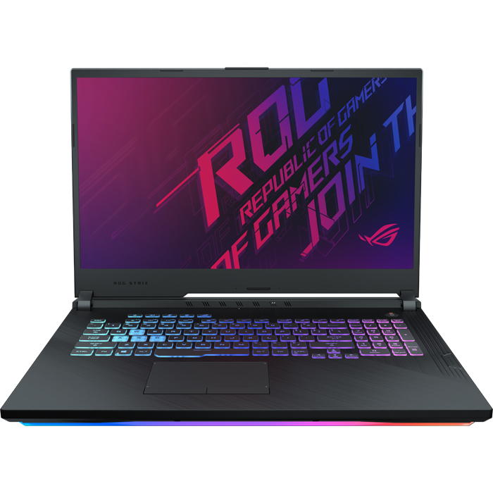 Laptop ASUS ROG Strix G G731-UEV140T (Core i7-9750H/ 8GB DDR4 2666MHz/ 512GB SSD PCIE G3X4/ GTX 1660Ti 6GB/ 17.3 FHD IPS, 144Hz/3ms/ Win10) - Hàng Chính Hãng