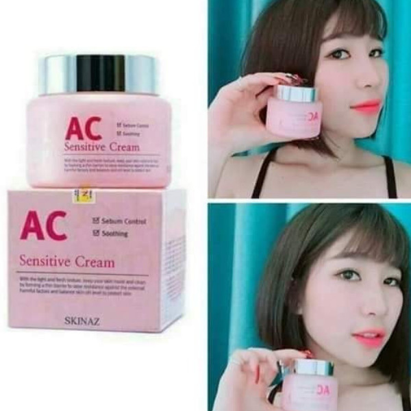 Kem AC Sensitive Cream Skinaz - 100ml - Tặng kèm Túi Xách Thời Trang