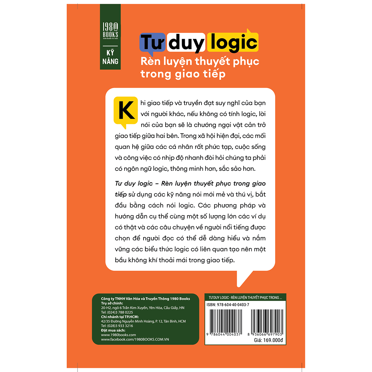 Tư Duy Logic - Rèn Luyện Thuyết Phục Trong Giao Tiếp