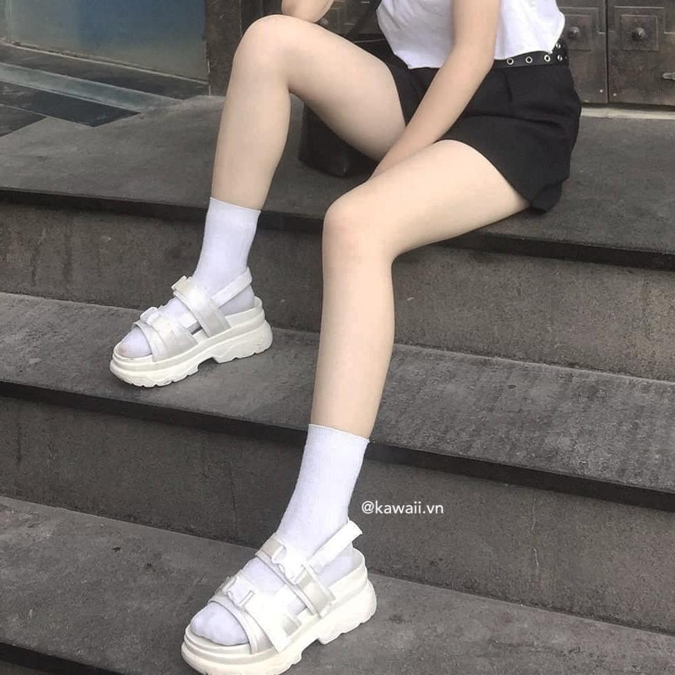 Giày BUCKLE SANDALS đế 6cm