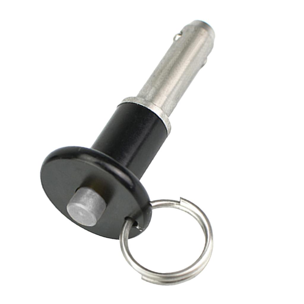 Stainless Steel Ball Lock Pin, Quick Release Pin Push Button Dia. 10mm