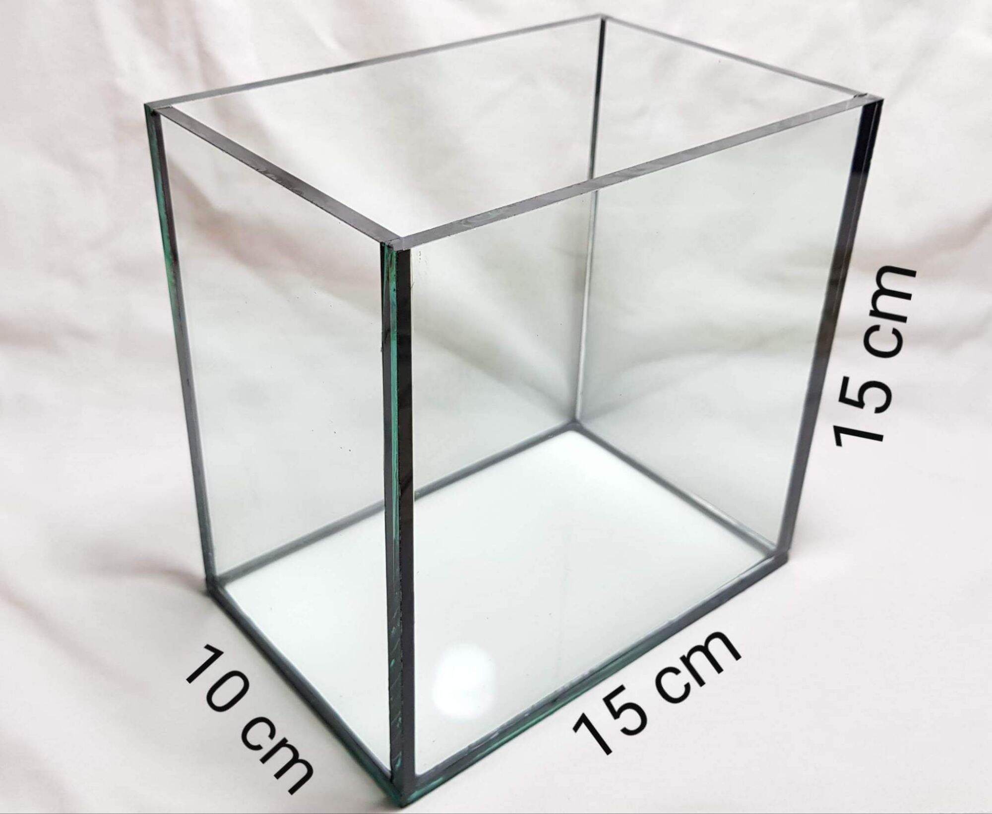 ) Bể cá mini BỂ CÁ BETTA Hồ Cá Vuông Để Bàn HV 18x12x15 - bảo hành bễ vỡ khi vận chuyển