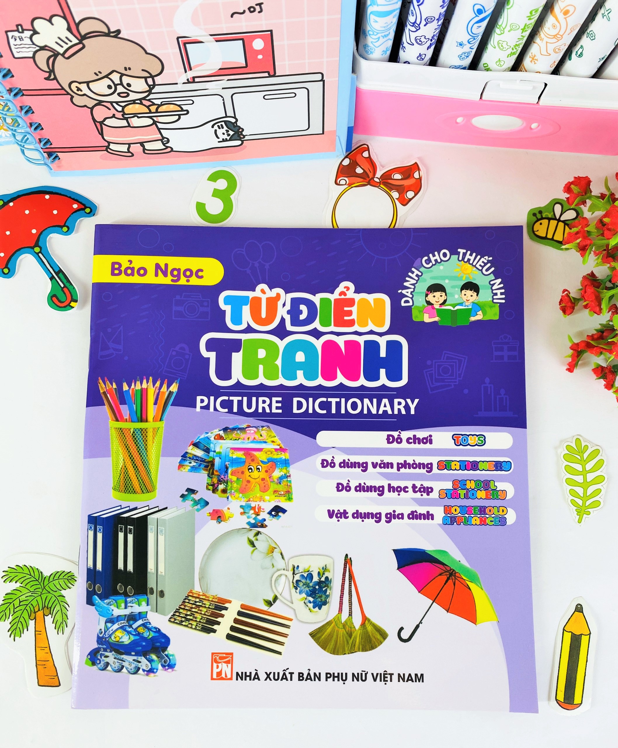 Sách - Combo 8 cuốn Từ điển tranh dành cho thiếu nhi - ndbooks