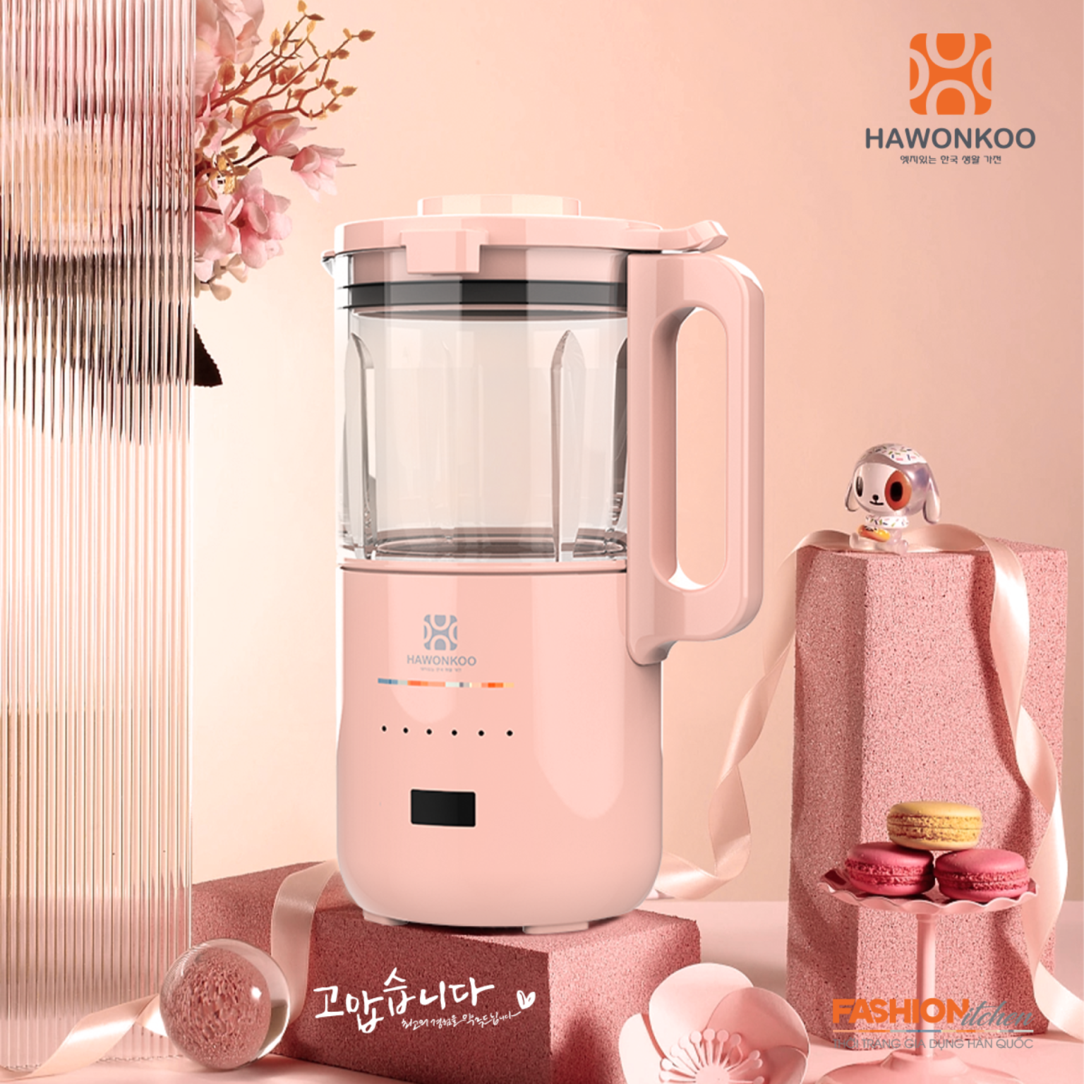 Máy Làm Sữa Hạt Hawonkoo SMH-120 6in1 1000W 1200ML Hàng Chính Hãng Bảo Hành 12 Tháng - Thương Hiệu Hàn Quốc