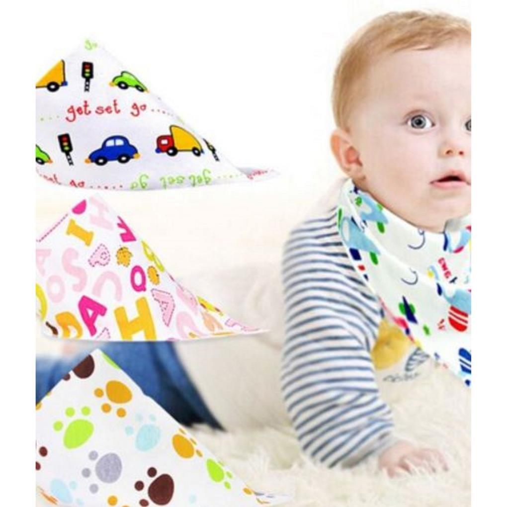 Set 2 khăn yếm cho bé ngộ nghĩnh cho bé yêu