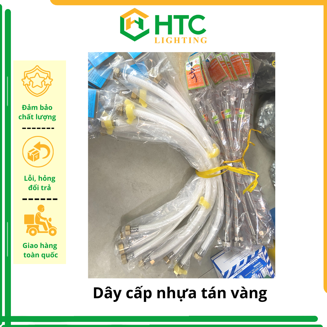 Dây cấp nước nhựa vòi rửa chén, vòi lavabo