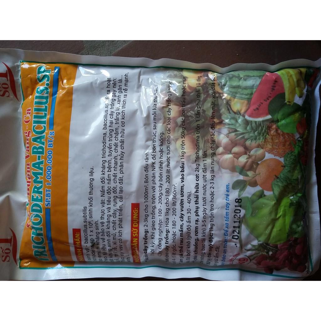 Trichodema-bacilius.sp Chế phẩm ủ rơm rạ, phân chuồng