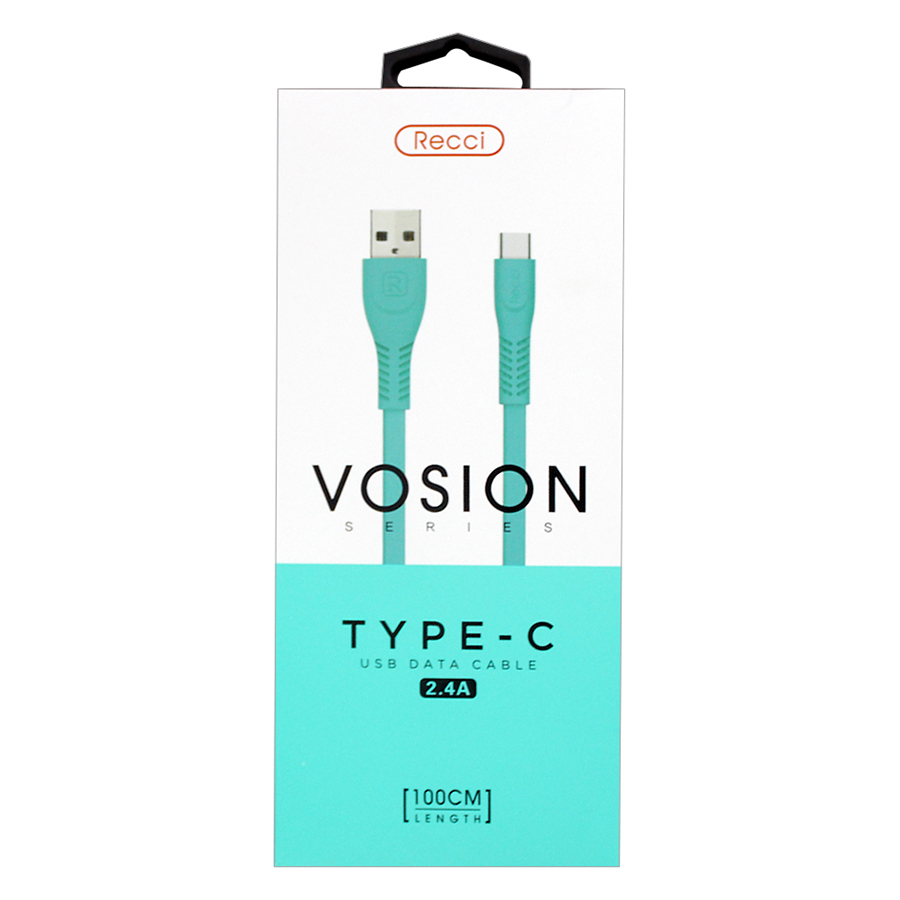 Cáp Micro-USB Recci Vosion xám