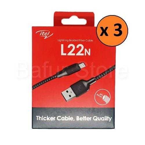 Cáp sạc Itel ICD - L22N cho Ip 5 trở lên | Dây bện dày | Hàng chính hãng