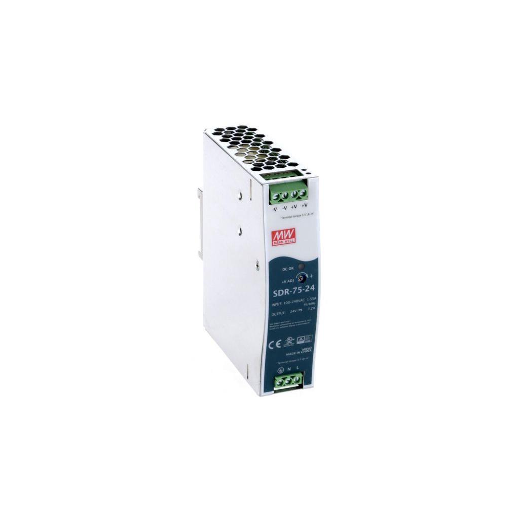 BỘ NGUỒN MEANWELL SDR-75-12, SDR-75-24, SDR-75-48