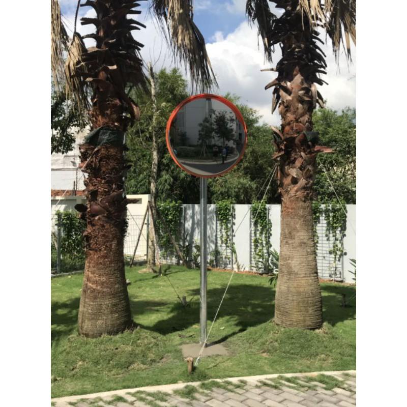 GƯƠNG INOX 800MM - ĐẾ KẼM