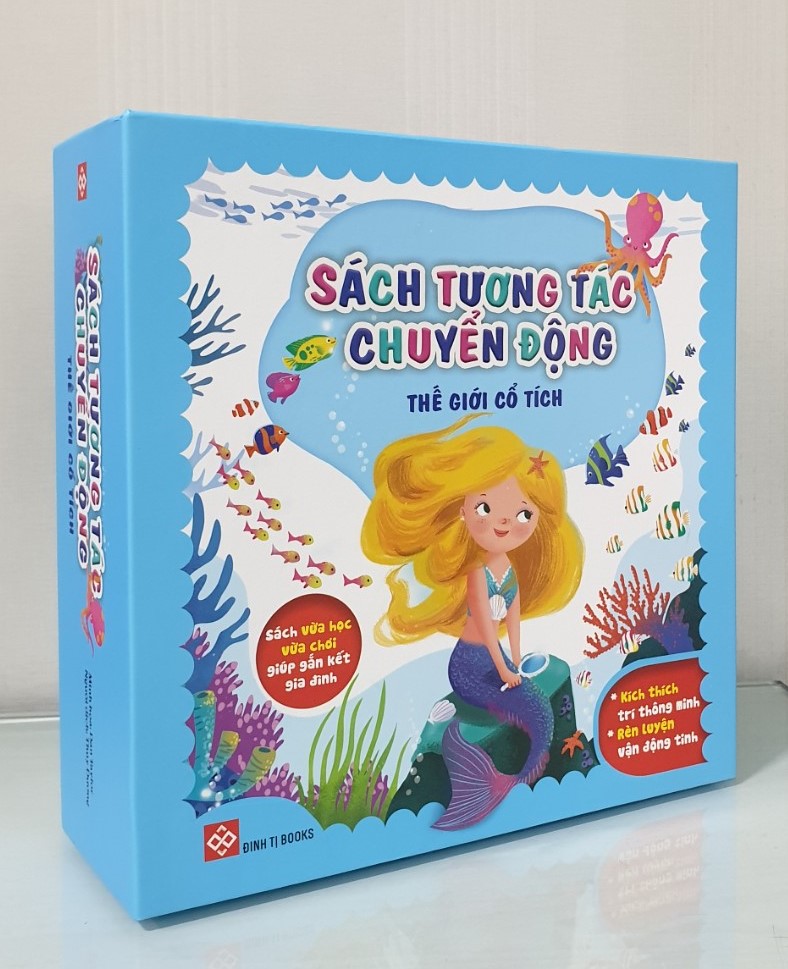 SÁCH TƯƠNG TÁC CHUYỂN ĐỘNG - THẾ GIỚI CỔ TÍCH