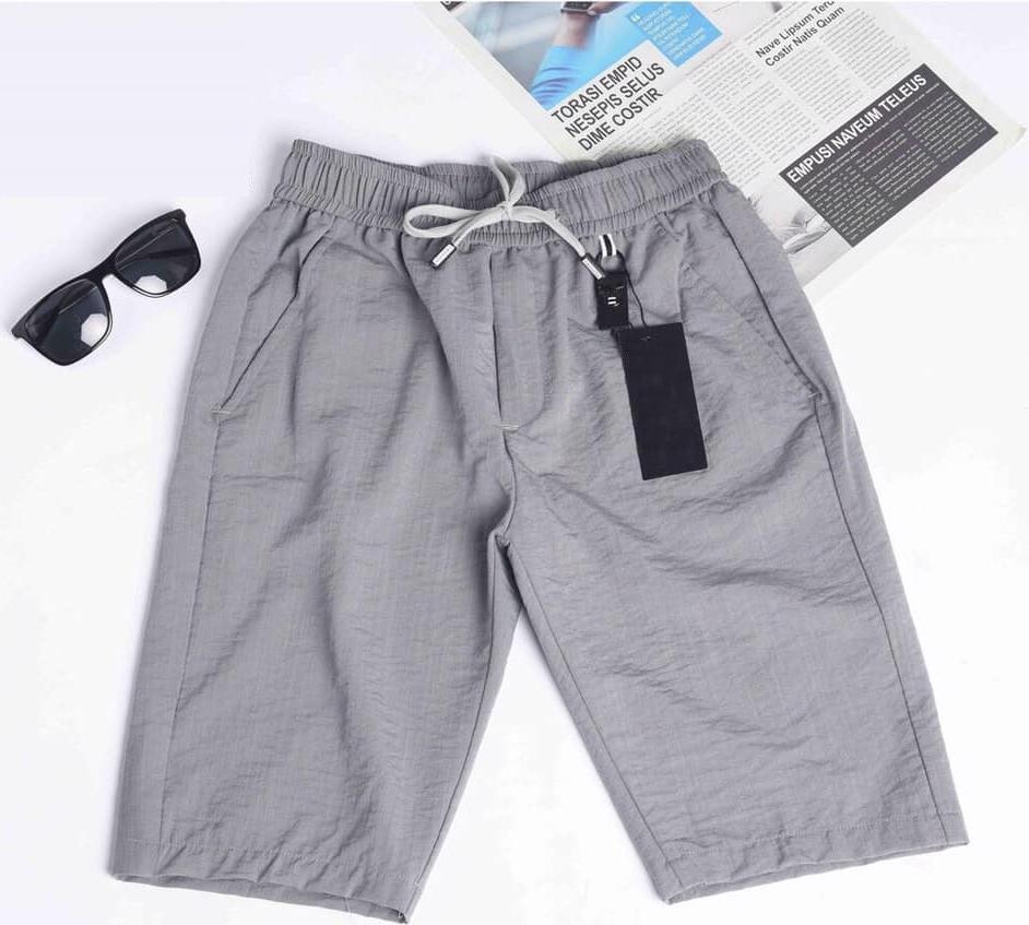 Quần short đũi lưng chun Đũi Việt