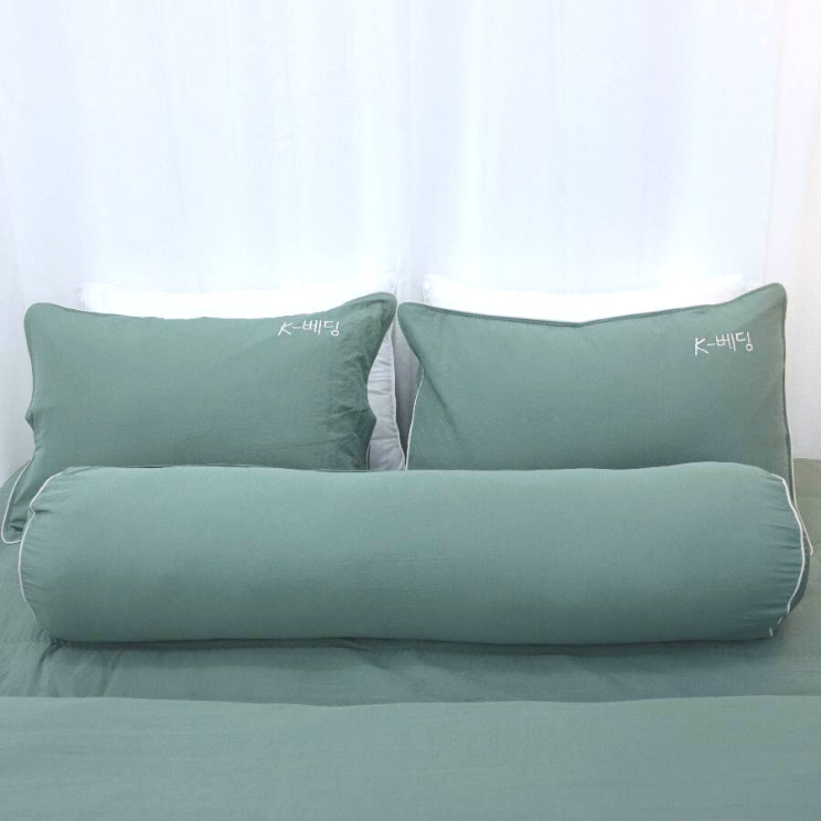 Bộ ga giường chần bông KBedding by Everon Micro Modal KMMS 204 xanh lá cây (4 món)