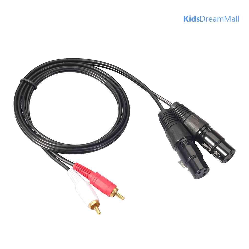 Dây Cáp Âm Thanh RCA Kép Dài 1.5m 5ft