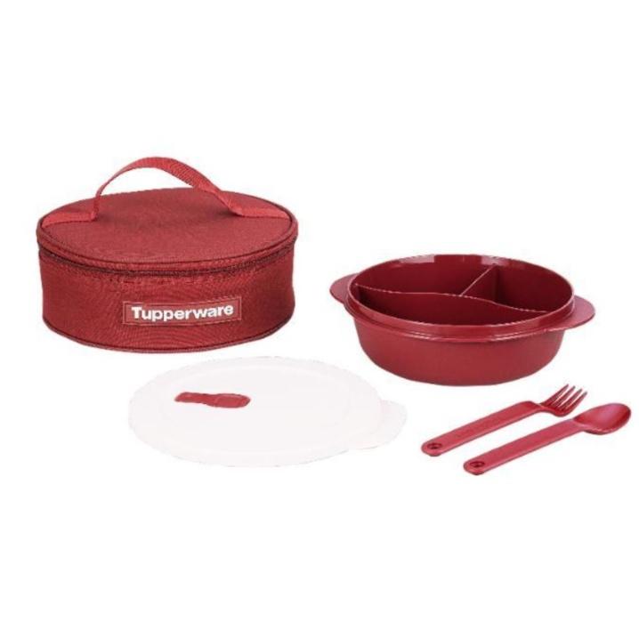Bộ Hộp Cơm Tupperware Dùng Trong Lò Vi Sóng Crystalwave Lunch Set