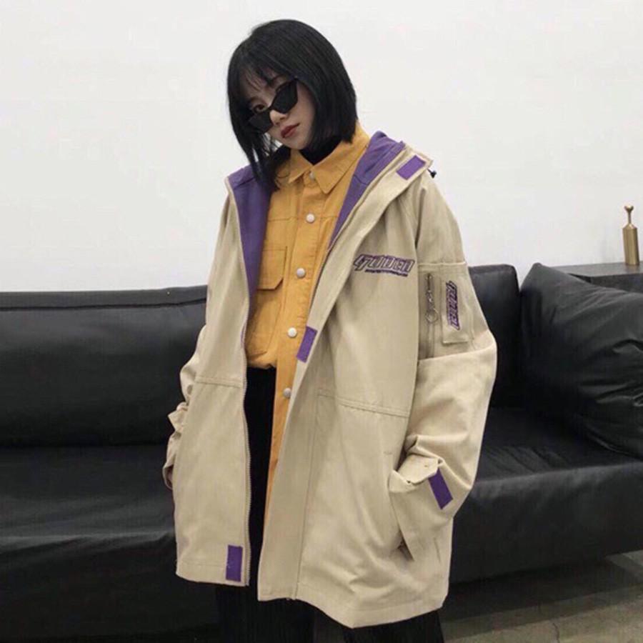 ÁO KHOÁC KAKI - ÁO BOMBER UNISEX THỜI TRANG 2 MÀU