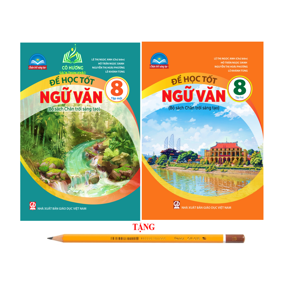 Sách - Combo Để học tốt ngữ văn 8 - tập 1 +2 ( bộ chân trời sáng tạo ) - ĐN