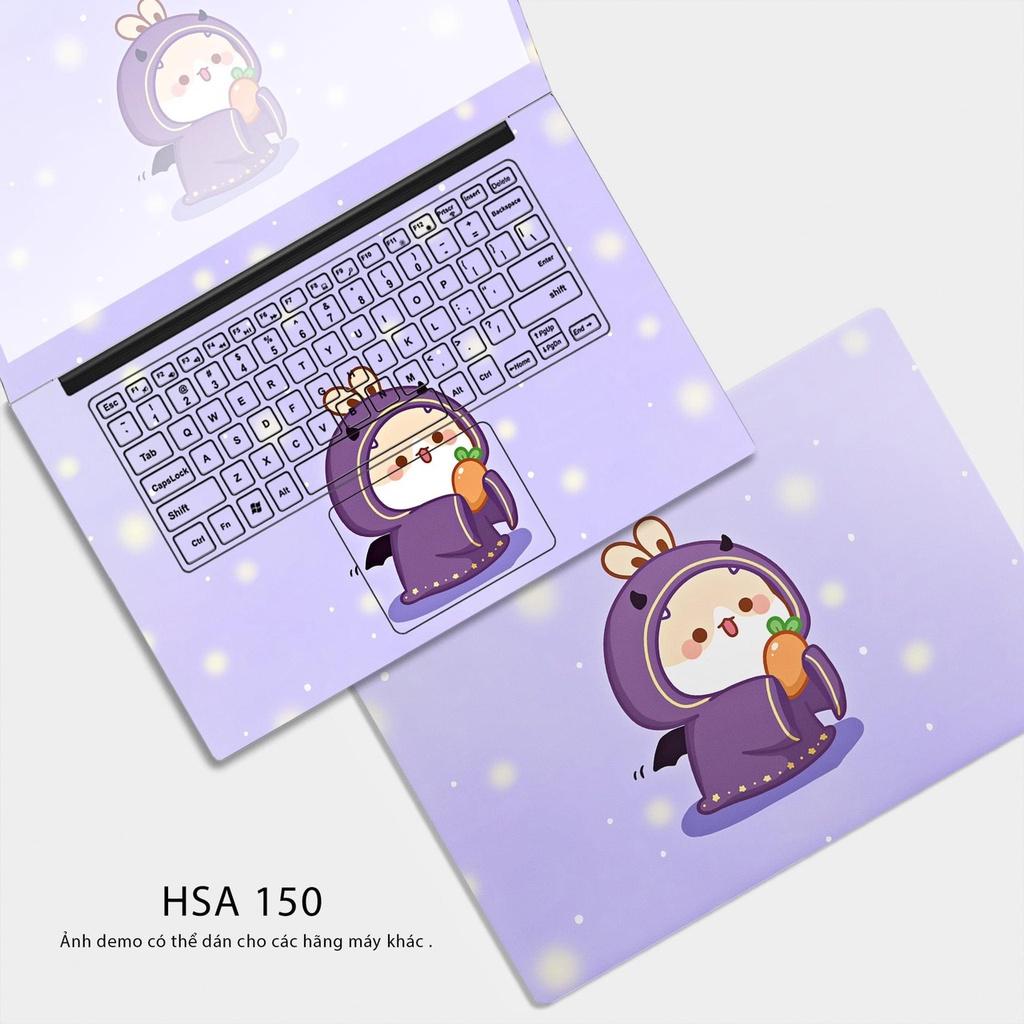 Skin Dán Laptop - Mẫu Dễ Thương (HSA 148; 258; 225; 150) Full Các Dòng Laptop