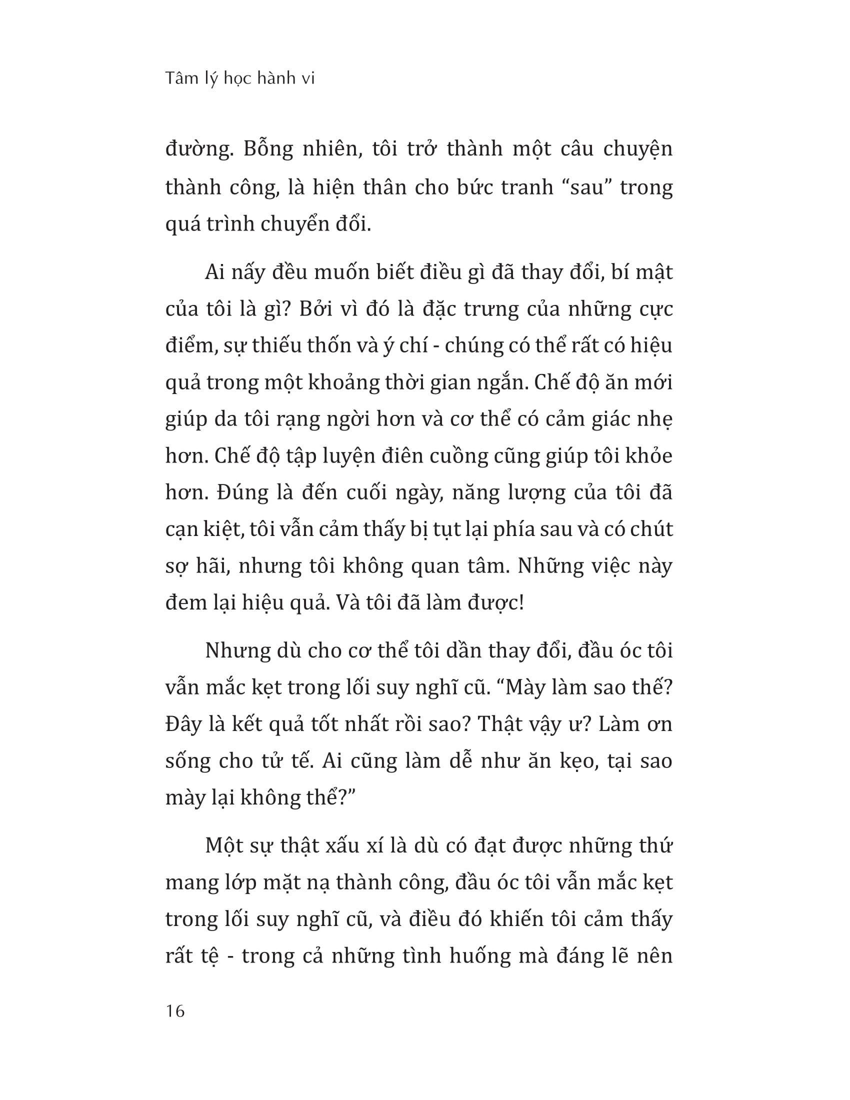 Pre-Order - Tâm Lý Học Hành Vi