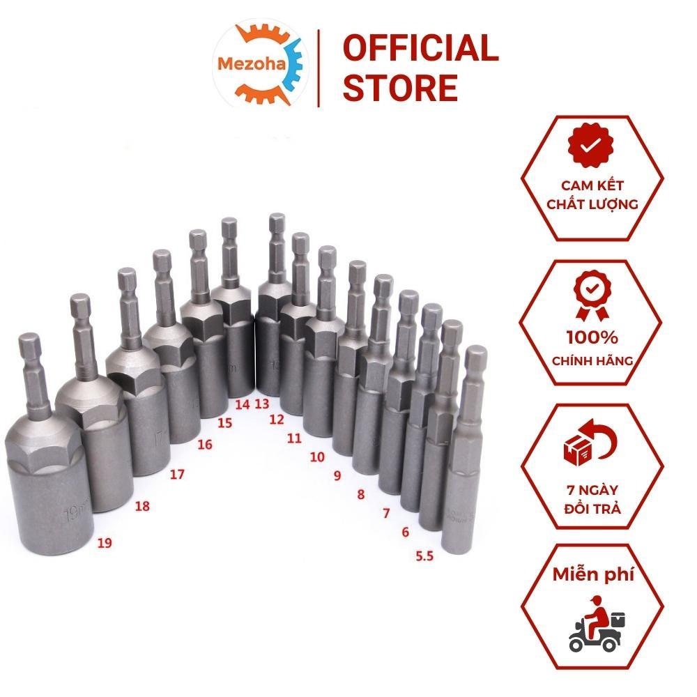 Chụp Bulong Sâu Lòng Bắn Vít Chân Lục Giác Dài 80mm Các Kích Cỡ