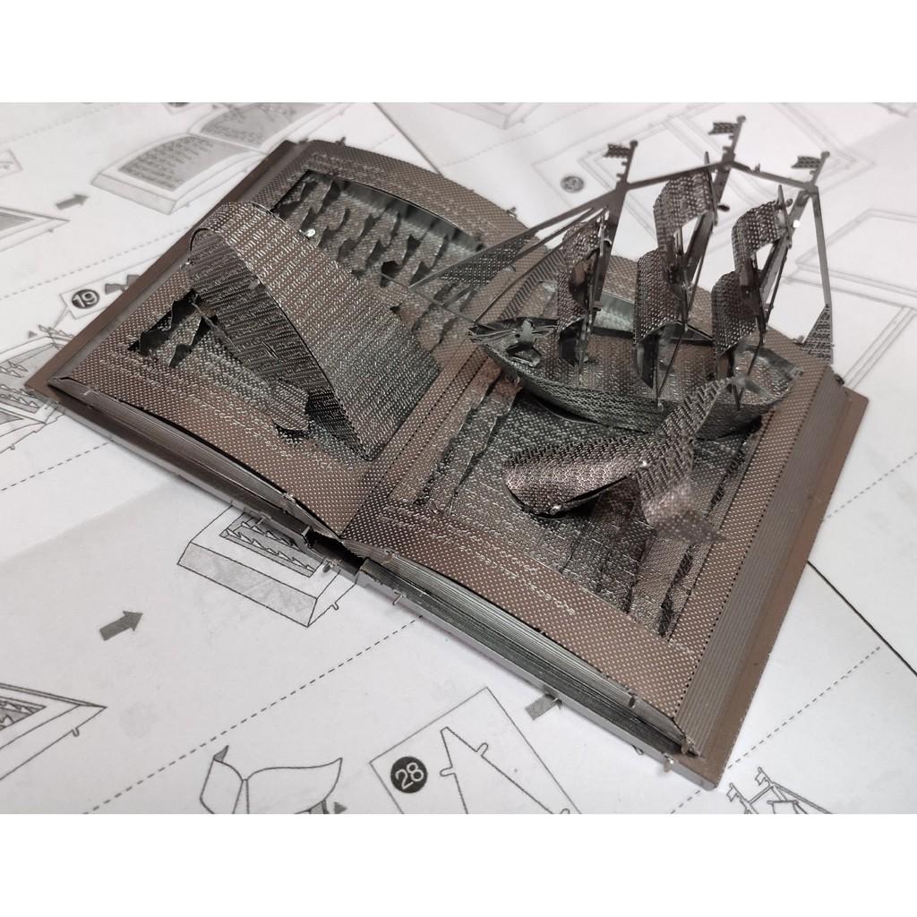 Mô Hình Lắp Ráp 3d Moby Dick - Cá voi trắng