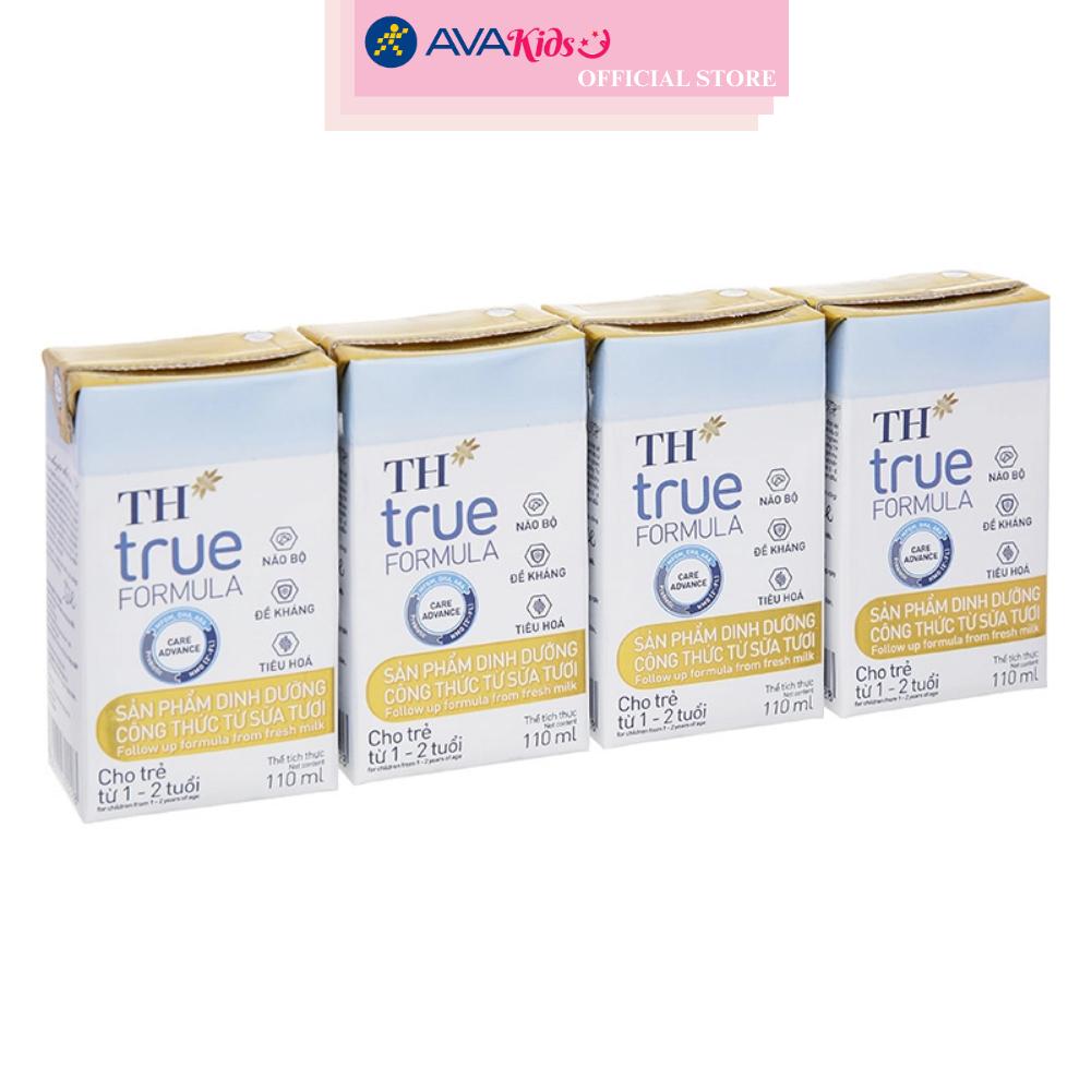 Thùng 24 hộp sữa pha sẵn TH true Formula 110 ml (1 - 2 tuổi)