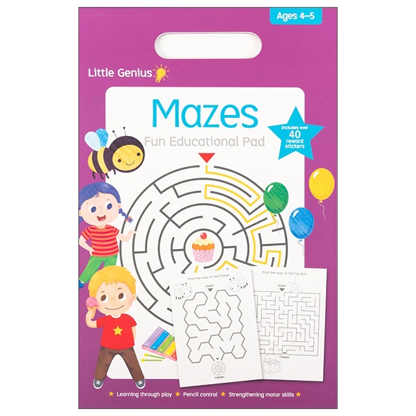 Little Genius Mazes Fun Educational Pad