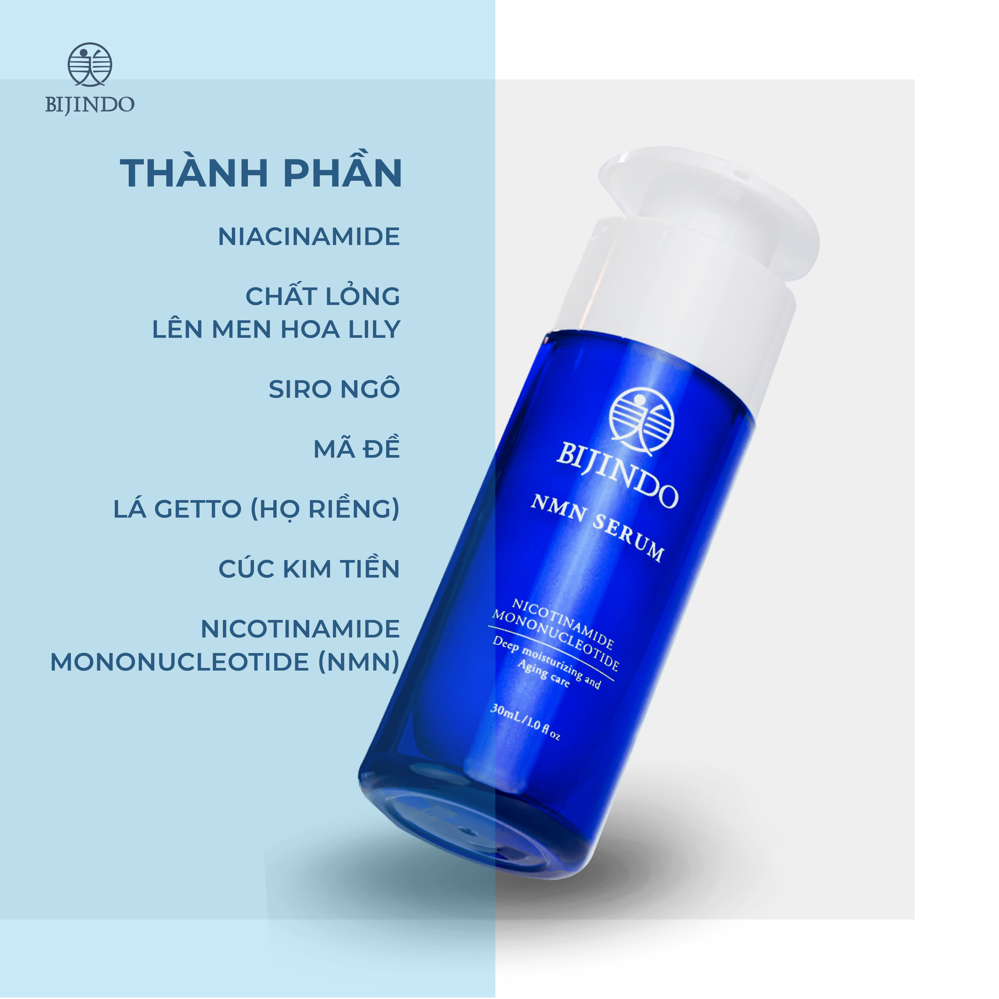 Tinh Chất NMN BIJINDO NMN Serum 30ml