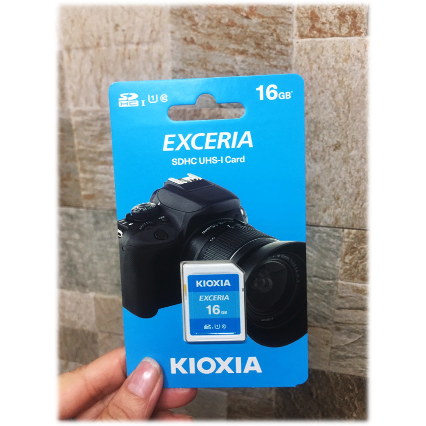 THẺ NHỚ SDHC UHS-I EXCERIA KIOXIA 16GB - HÀNG NHẬP KHẨU