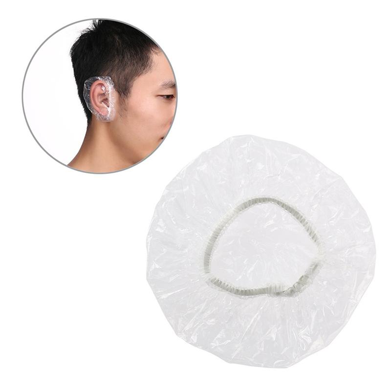 Set 100 Túi Bọc Tai Trong Suốt Dùng Một Lần Khi Nhuộm Tóc / Tắm