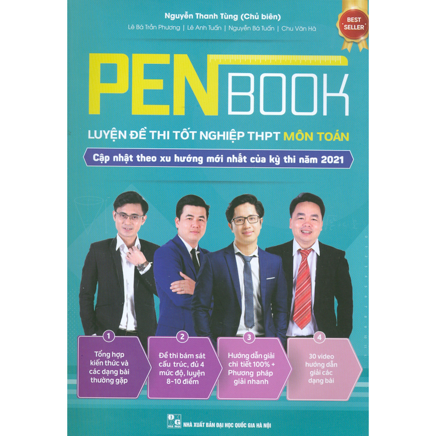 PenBook - Luyện Đề Thi Tốt Nghiệp THPT Môn Toán (Cập nhật theo xu hướng mới nhất của kỳ thi năm 2021)