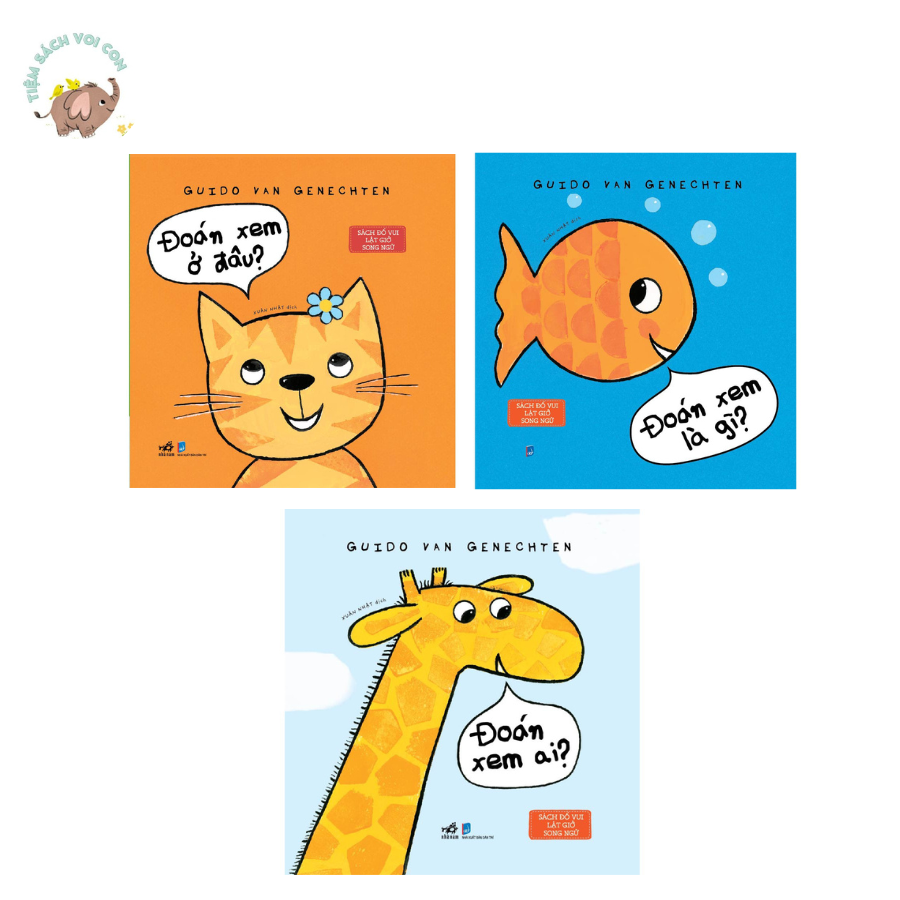 Sách - Đố vui lật giở song ngữ