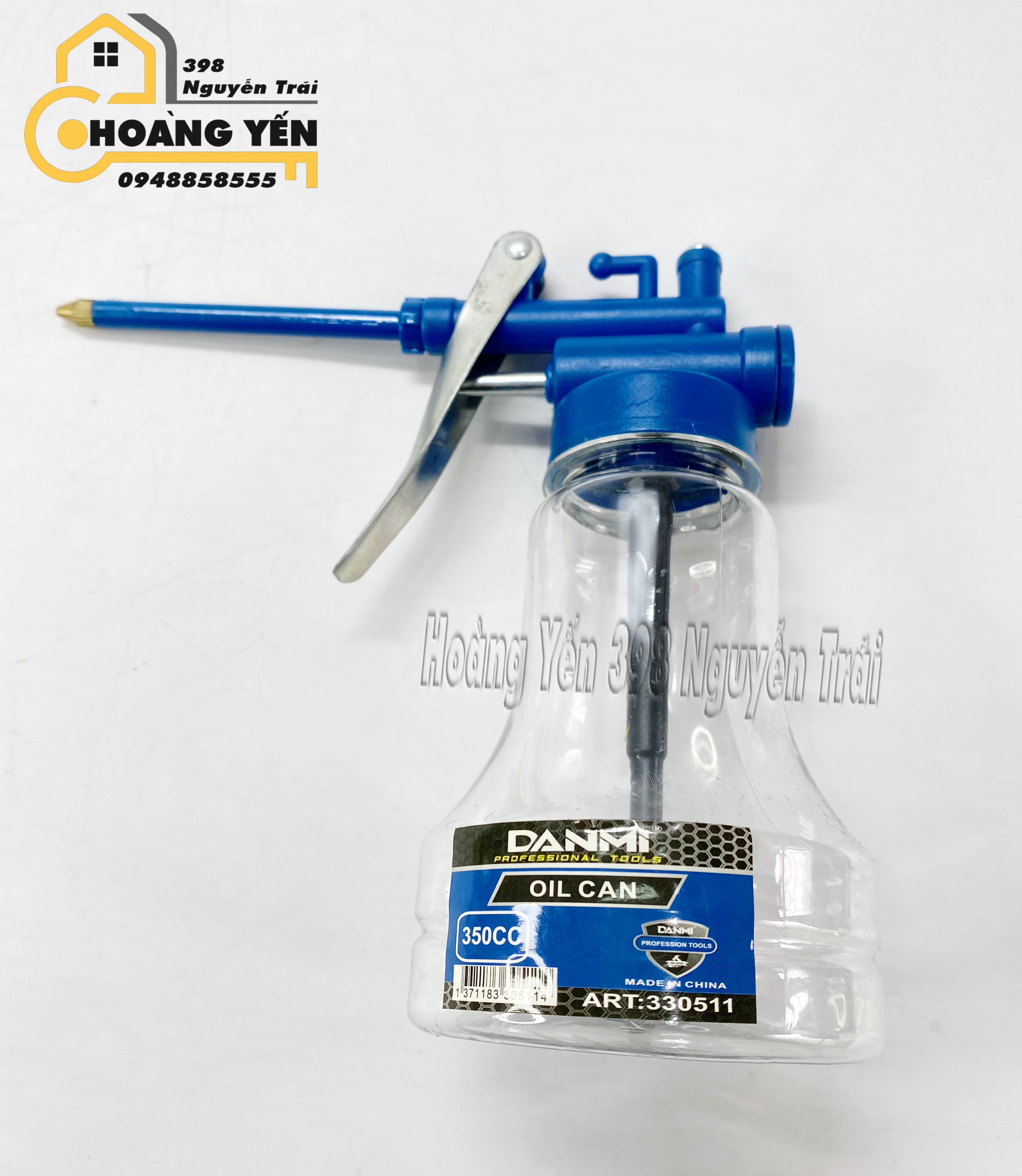Bình xịt dầu bằng nhựa trong suốt DANMI 350cc D330511 Bình xịt dầu trong suốt bình xịt nhớt trong suốt