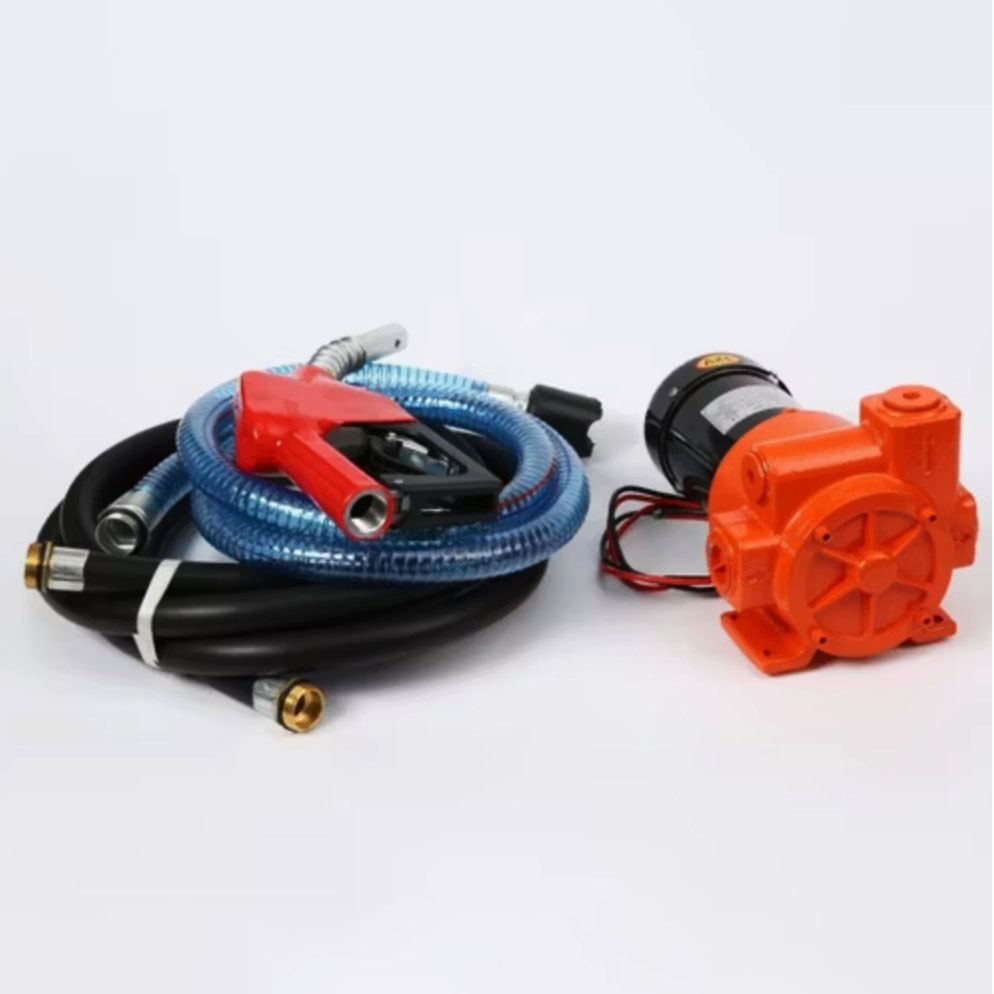 [110L] Máy Bơm Dầu DO Diesel YB-110 – Điện 12V/24V/220V, Có Van Hồi Dầu An Toàn