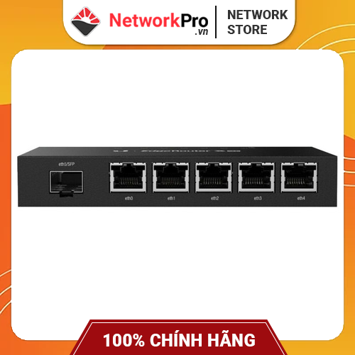 Router Ubiquiti EdgeRouter X SFP có cổng quang | Hàng Chính Hãng