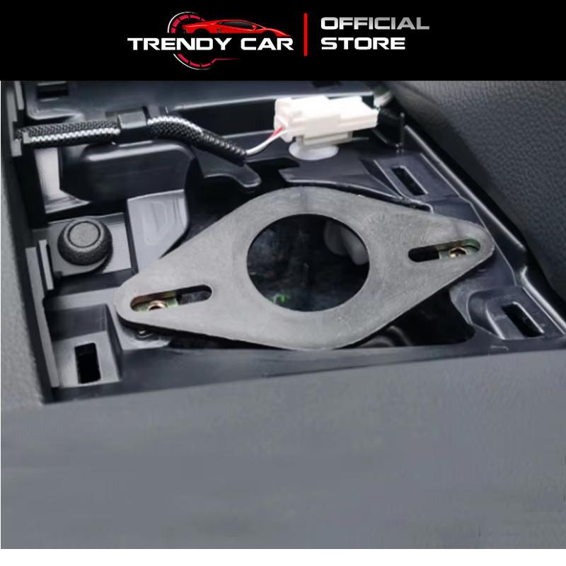 Dưỡng loa Treble đa năng - Đế loa màu đen nhựa PVC cao cấp đa năng 2 chân thẳng