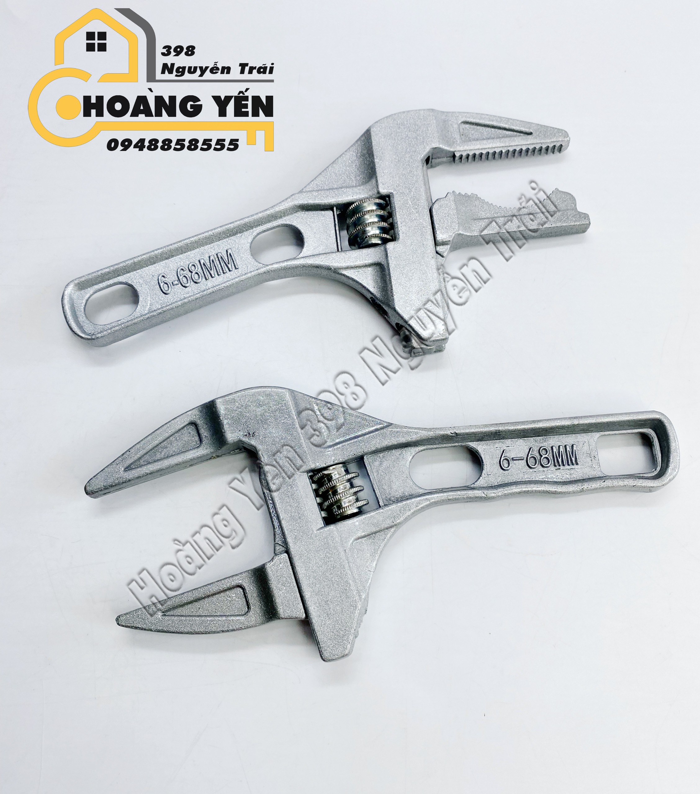 Mỏ lết đa năng miệng to vặn ống nước, ốc téc 6-68mm kích thước dài 200mm chất liệu hợp kim nhôm cao cấp, mỏ lết vặn ống nước, mỏ lết vặn ốc téc, mỏ lết cao cấp, mỏ lết bền