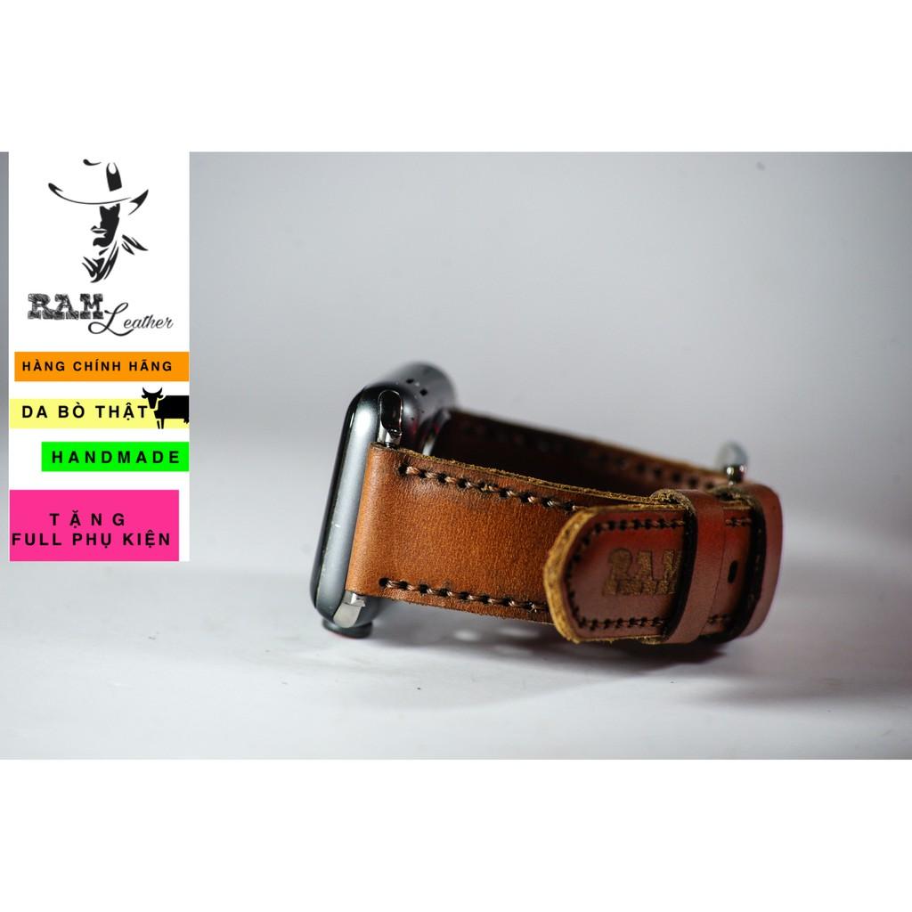 Dây đồng hồ RAM Leather da bò thật - RAM classic 1980