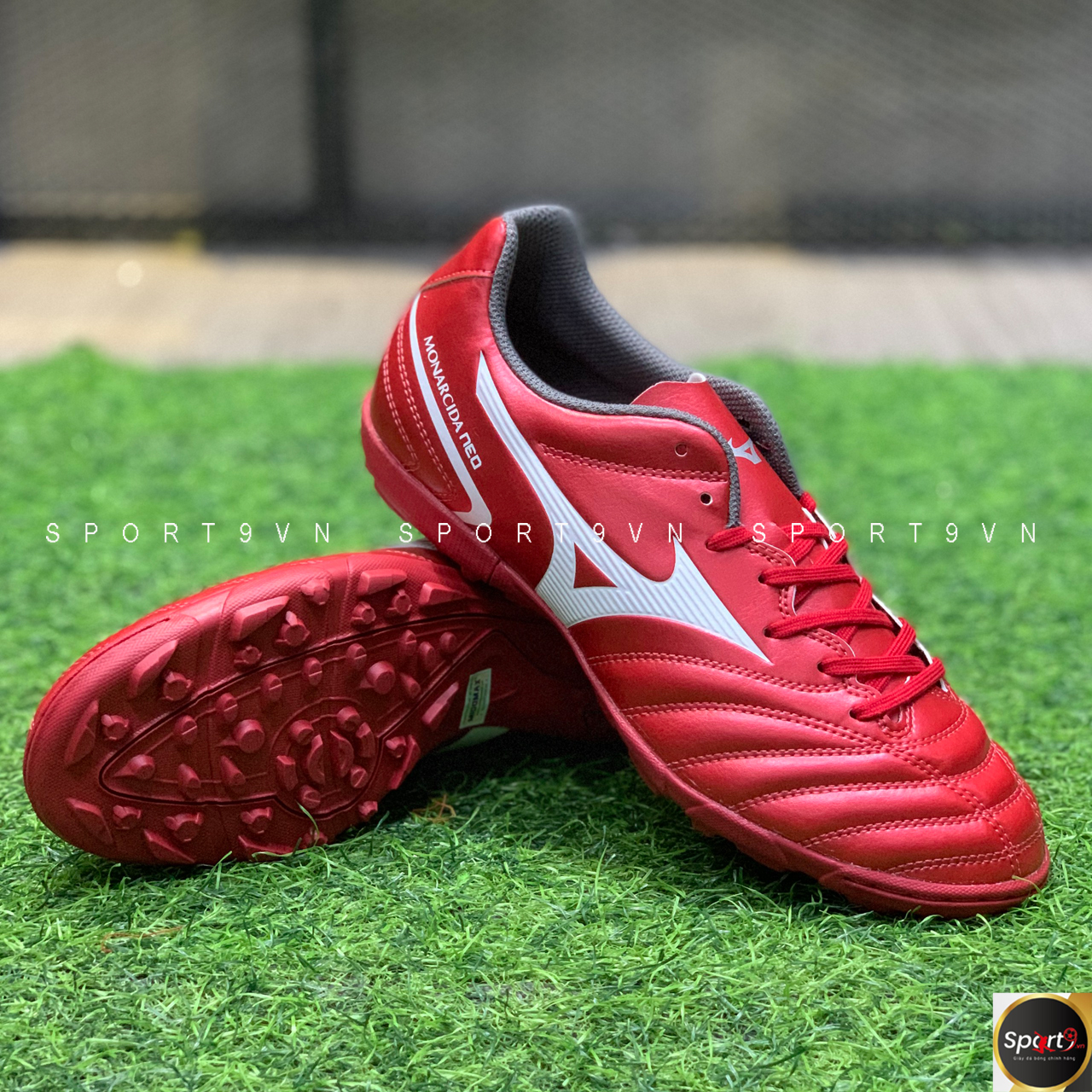 Giày đá bóng Mizuno Monarcida Neo II Select AS - P1GD222560 - Màu Đỏ