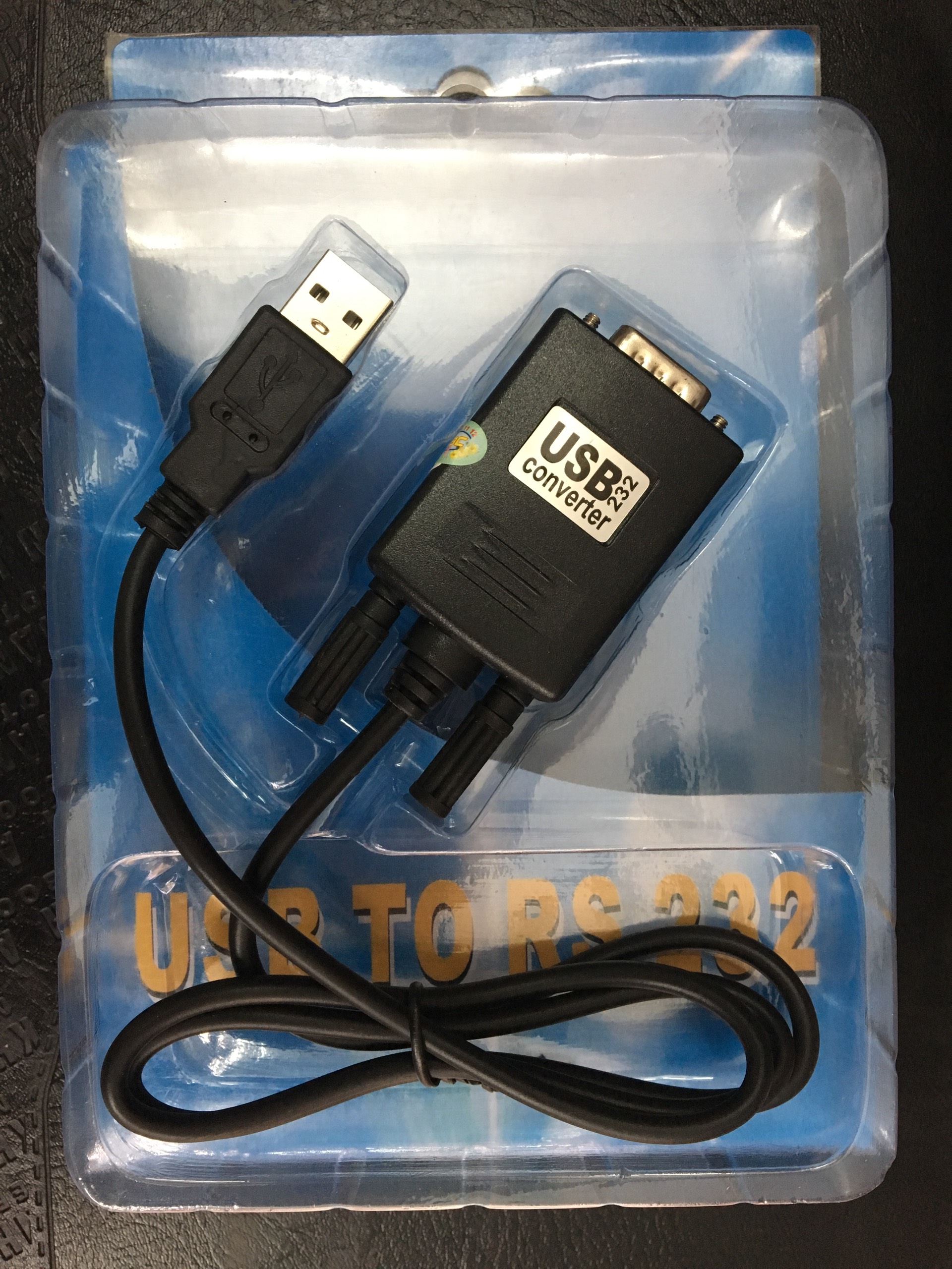 Cáp Chuyển USB To Com 105 - USB To RS232 Convverter Dài 1M