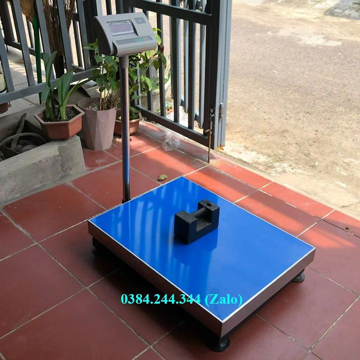 Cân bàn điện tử thông dụng Yaohua A12E, Mức cân 600kg, độ chia 0.1kg, Bàn cân kích thước 60x80cm