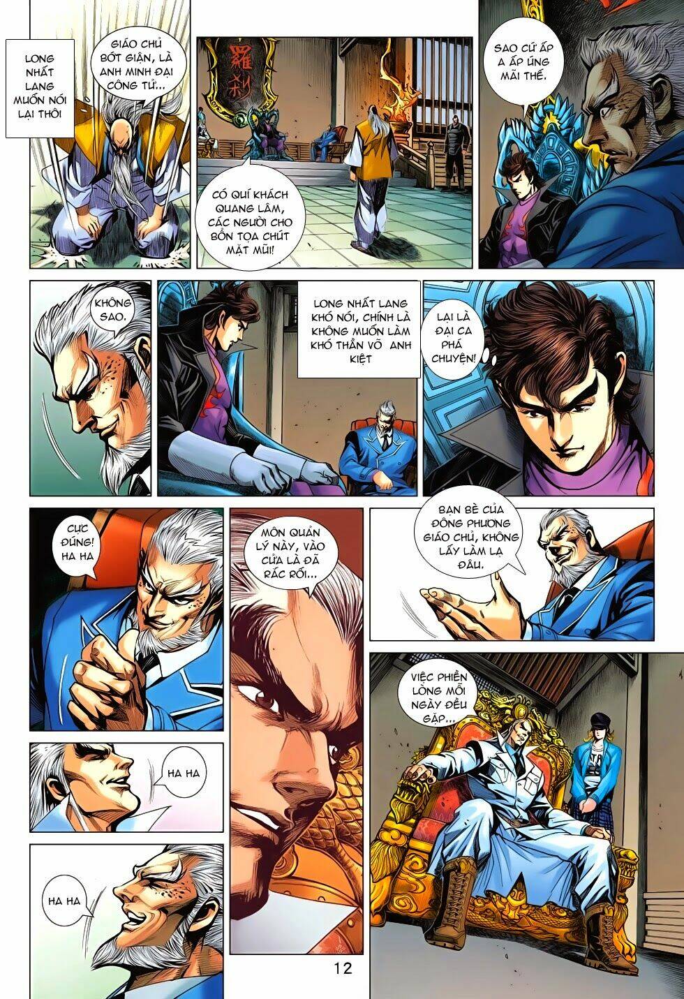 tân tác long hổ môn chapter 695 12