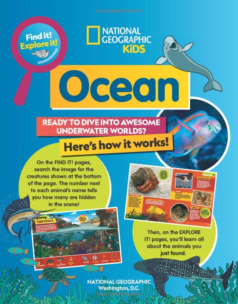 Sách ngoại văn: Find It! Explore It! Ocean